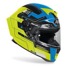 CASCO HELMET GP550 S CHALLENGE BLUE/YELLOW MATT
